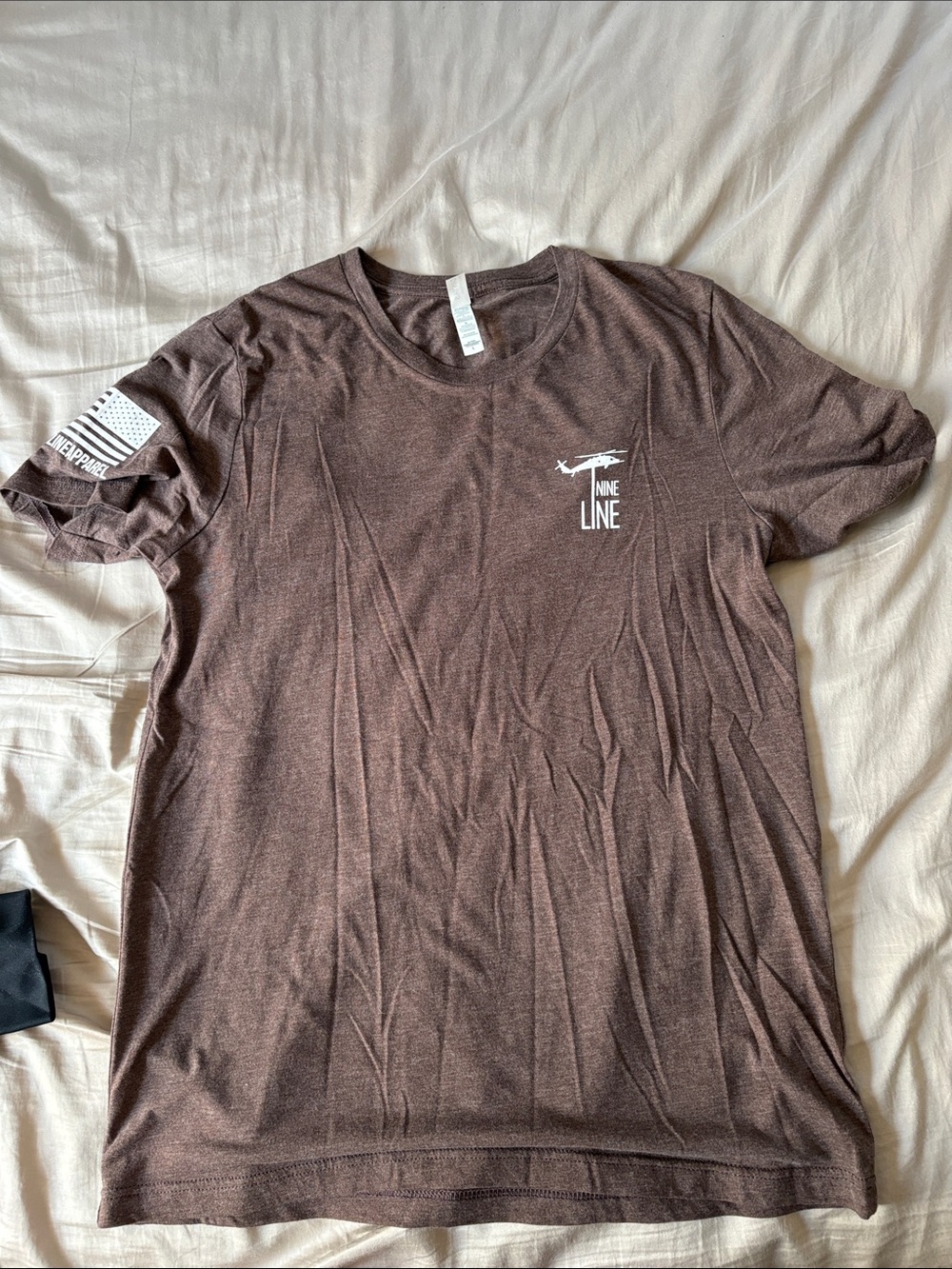Nine Line Men’s Brown Short Sleeve Graphic Tee